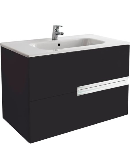 Мебель для ванной Roca Victoria Nord Black Edition 80 черная - 7