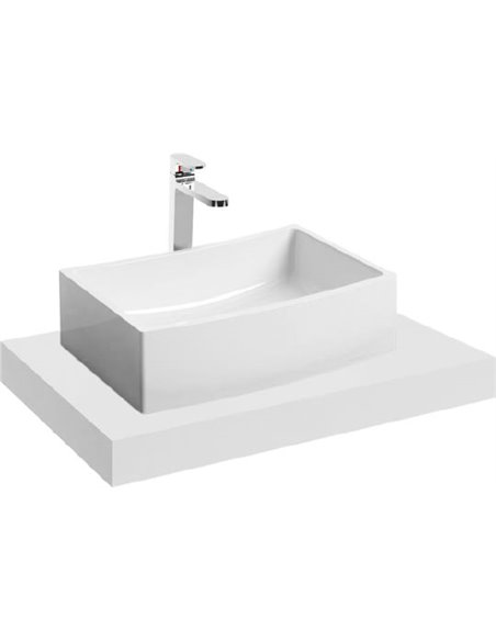 Мебель для ванной Ravak столешница I 80 белая - 4