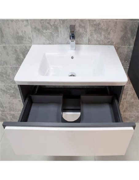 Мебель для ванной Roca Ronda 60 белый глянец, антрацит - 5