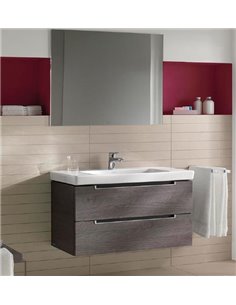 Мебель для ванной Villeroy & Boch Subway 2.0 100 eiche graphit - 1