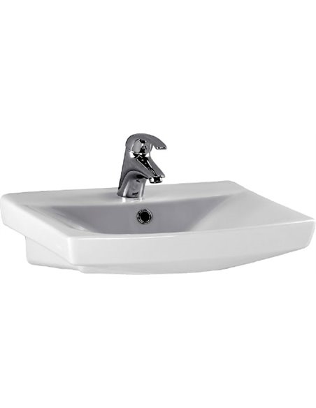 Мебель для ванной Cersanit Smart 55 ясень, белый - 4