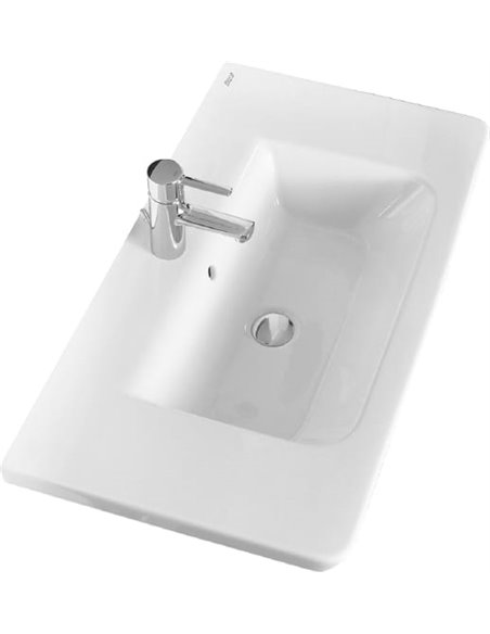 Мебель для ванной Roca Ronda 80 белый глянец, антрацит - 9