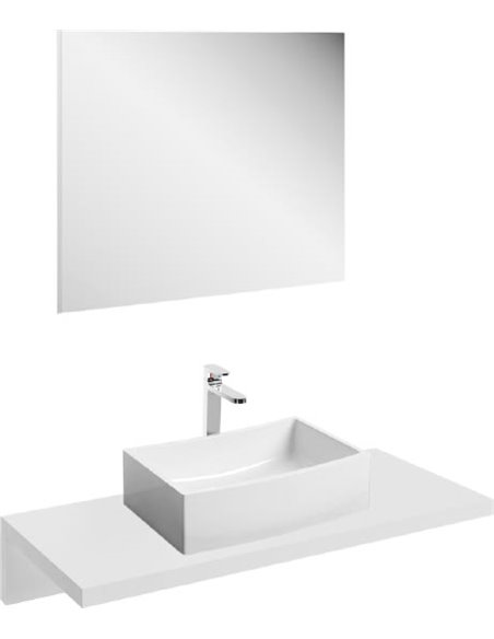 Мебель для ванной Ravak столешница L 120 белая - 3