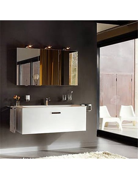 Мебель для ванной Keuco Royal Universe белая матовая 100 см - 1