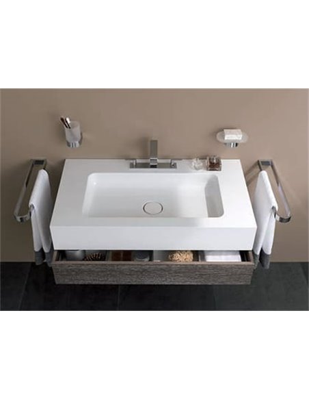 Мебель для ванной Keuco Edition 300 белая/шпон дуба 95 см - 3