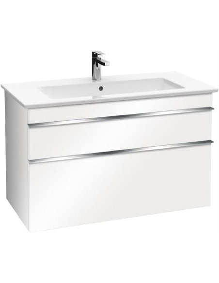 Мебель для ванной Villeroy & Boch Venticello 100 A92601 glossy white - 5