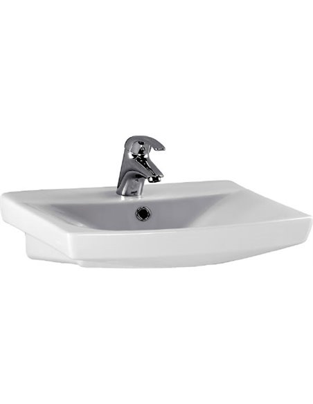 Мебель для ванной Cersanit Smart 60 ясень, белый - 5