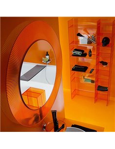 Зеркало Laufen Kartell 3.8633.1.082.000.1 оранжевый пластик - 1