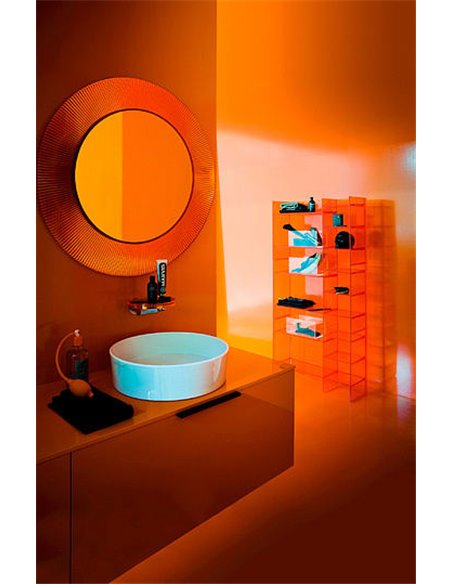 Зеркало Laufen Kartell 3.8633.1.082.000.1 оранжевый пластик - 2