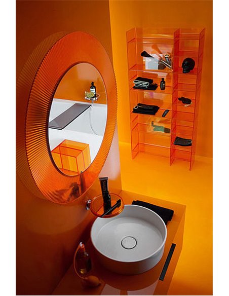 Зеркало Laufen Kartell 3.8633.1.082.000.1 оранжевый пластик - 7