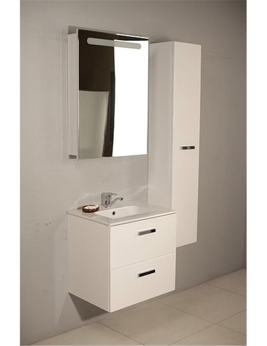 Шкаф зеркало для ванны 60 см