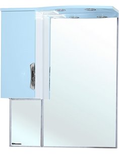 Зеркало-шкаф Bellezza Лагуна 65 L голубой - 1