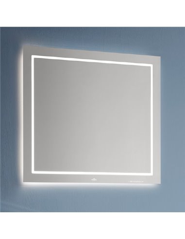 Зеркало Villeroy & Boch Finion G6108000 80 см, с настенным освещением, bluetooth - 1