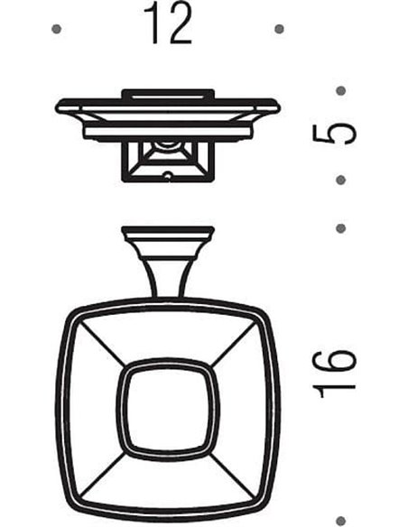 Colombo Design Soap Dish Portofino B3201 - 2