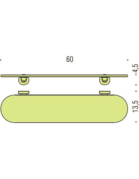 Colombo Design Shelf Basic B2716 - 2