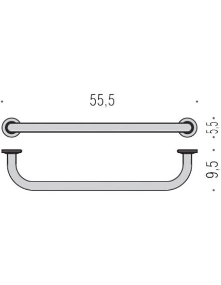 Colombo Design dvieļu turētājs Complementi B9721 - 3