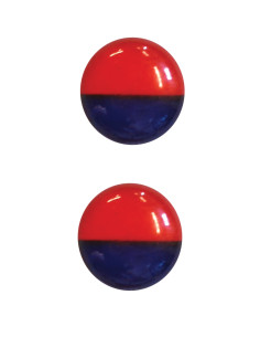 Marking on handle - Barva plast - červená/modrá - 2 ks
