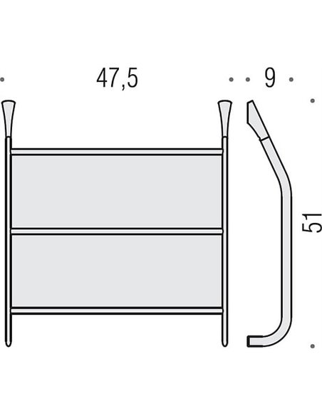 Colombo Design dvieļu turētājs Land B2889.000 - 3
