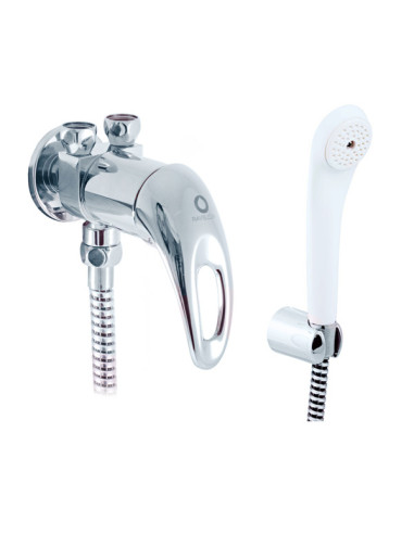 Shower lever mixer - Barva chrom,Rozměr připojení 3/8'' vnější závit (na trubičky)