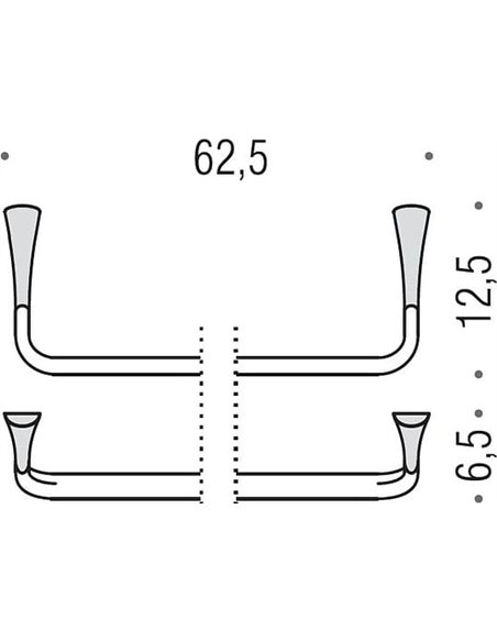 Colombo Design dvieļu turētājs Land B2871.000 - 2