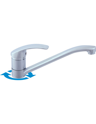 Sink lever mixer MISSISSIPPI - Barva chrom,Rozměr 3/8'',Spořící kartuš MS005.0ECO