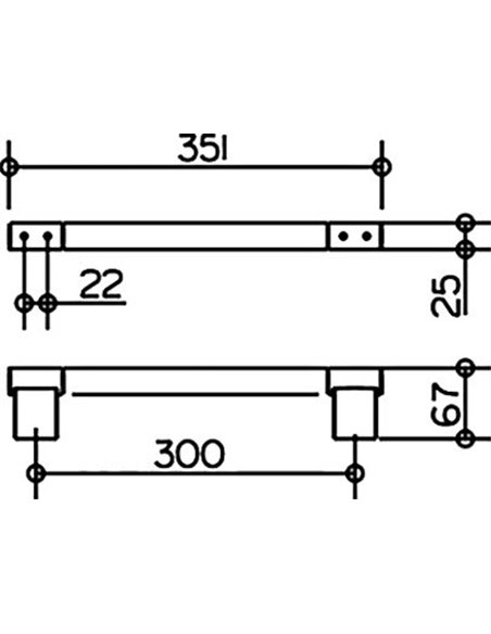 Keuco Handrail Plan 14907 - 3