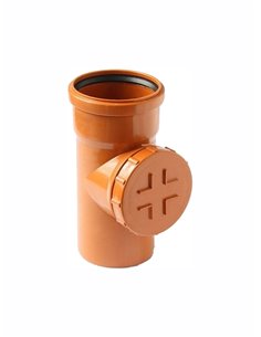 Sewage inspection pipe PVC DN110 857 - 1