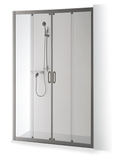 Baltijos Brasta dušas durvis 160 SVAJA PLUS caurspidīgs stikls - 1
