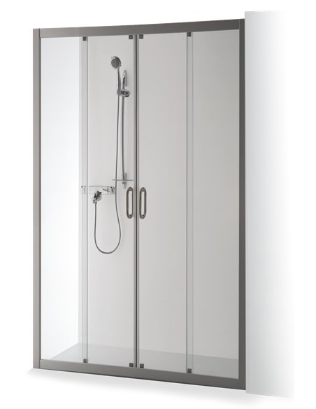 Baltijos Brasta dušas durvis 170 SVAJA PLUS caurspidīgs stikls - 1