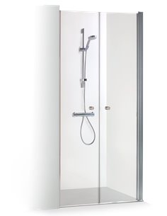 Baltijos Brasta dušas durvis GERDA 100 caurspidīgs stikls - 1