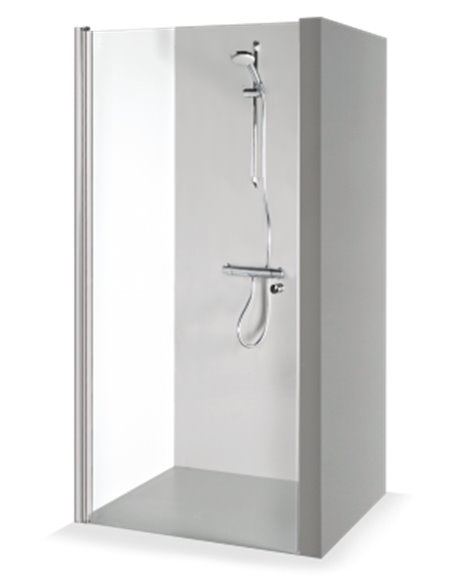 Baltijos Brasta dušas durvis GRETA 70 caurspidīgs stikls - 3