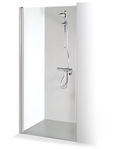 Baltijos Brasta dušas durvis GRETA 90 caurspidīgs stikls - 1