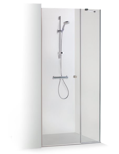 Baltijos Brasta dušas durvis RITA 100 caurspidīgs stikls - 1