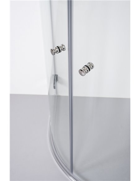 Baltijos Brasta shower enclosure JULIJA 90x90 transparent glass - 5