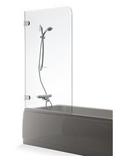 Baltijos Brasta стенка на ванную MEDA 70 прозрачное стекло - 1