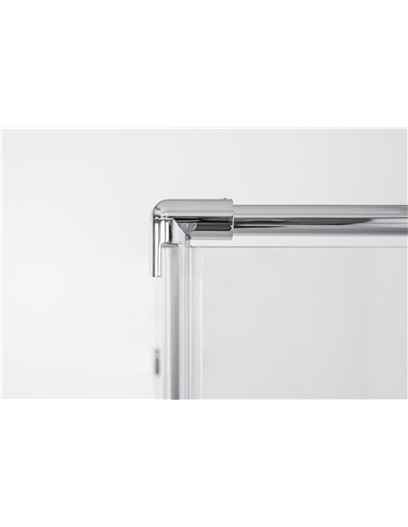 Baltijos Brasta shower enclosure VITA 90x90 transparent glass - 5