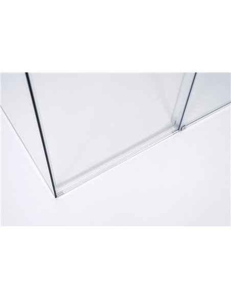 Baltijos Brasta shower enclosure MILDA 110x80 transparent glass - 3