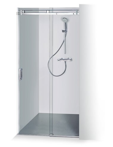 Baltijos Brasta dušas durvis GABIJA 110 caurspidīgs stikls - 1