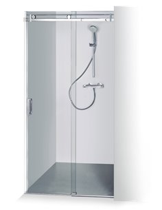 Baltijos Brasta dušas durvis GABIJA 120 caurspidīgs stikls - 1