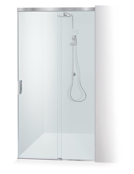 Baltijos Brasta dušas durvis GABIJA SOFT 120 caurspidīgs stikls - 1
