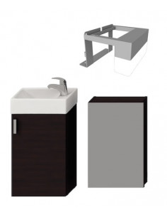 Jika vanity unit + basin + mirror cabinet + lamp Petit - 1