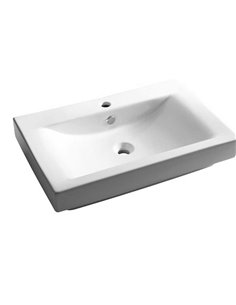 Bathco Countertop Rectangular Washbasin MANCHESTER 70x45x15cm