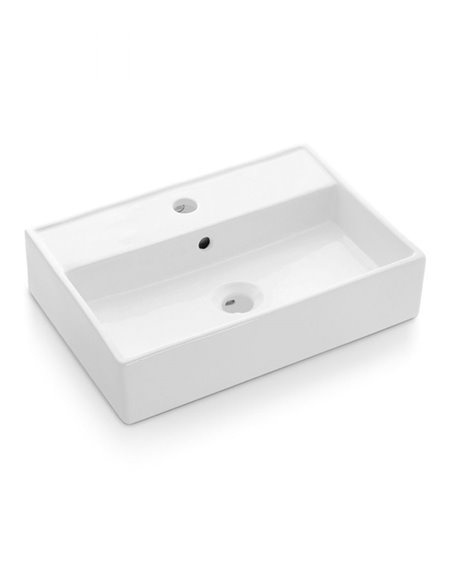 Bathco Rectangular Countertop Washbasin TURIN 500x350x120mm