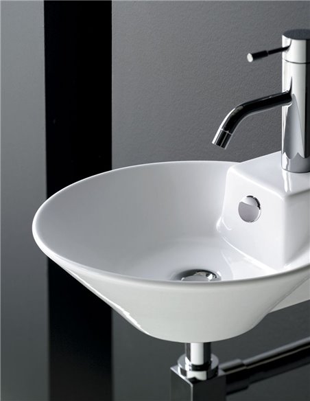 Bathco Round Countertop Sink BIARRITZ 38x15cm