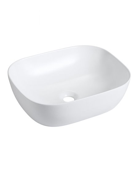 Bathco Porcelain Washbasin OLEA Rectangular 490x400x145mm