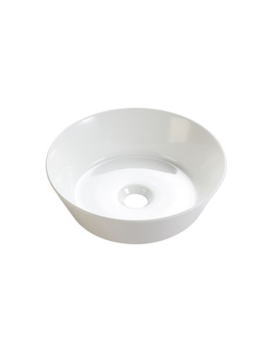 Bathco Round Countertop Washbasin VOLTA 420x125mm