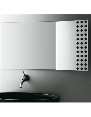LFTS300 spogulis ar noliecamu malu 70011, 100x42cm