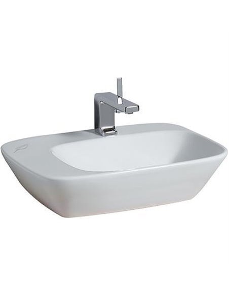 Keramag SILK L ceramic basin 580x428mm, white 121650-000