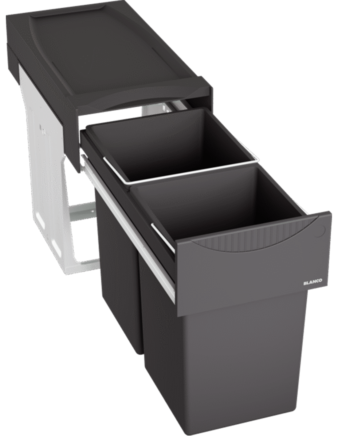 Blanco atkritumu tvertņu sistēma SELECT BOTTON II 30/2