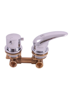 Shower lever mixer - Barva сhrom